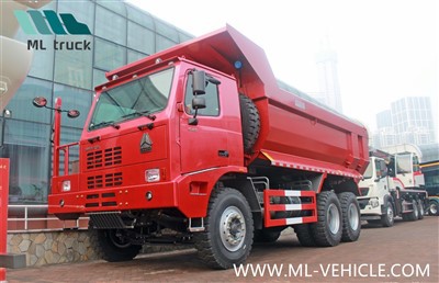 Sinotruk 6X4 10 hjul Weichai 371HK 430HK 70 90 130ton HOWO Dump Mining Truck
