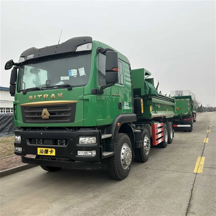 Ny Sinotruk SITRAK G5 8x4 dumper