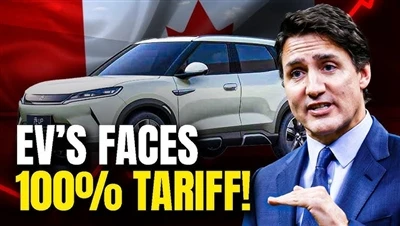 Canada annoncerer 100 % takst på kinesisk-fremstillede elektriske køretøjer